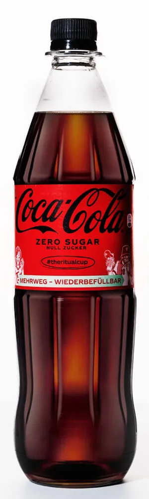 Coca Cola Zero (D) fles 1ltr ***