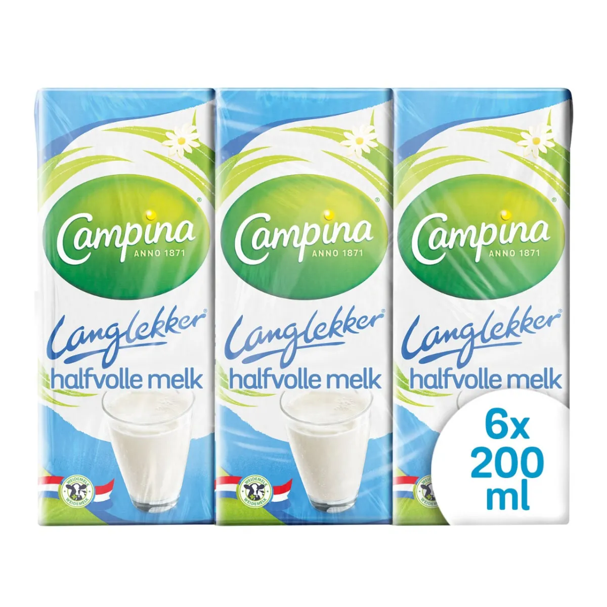 Campina Halfvolle Melk pakje 20cl