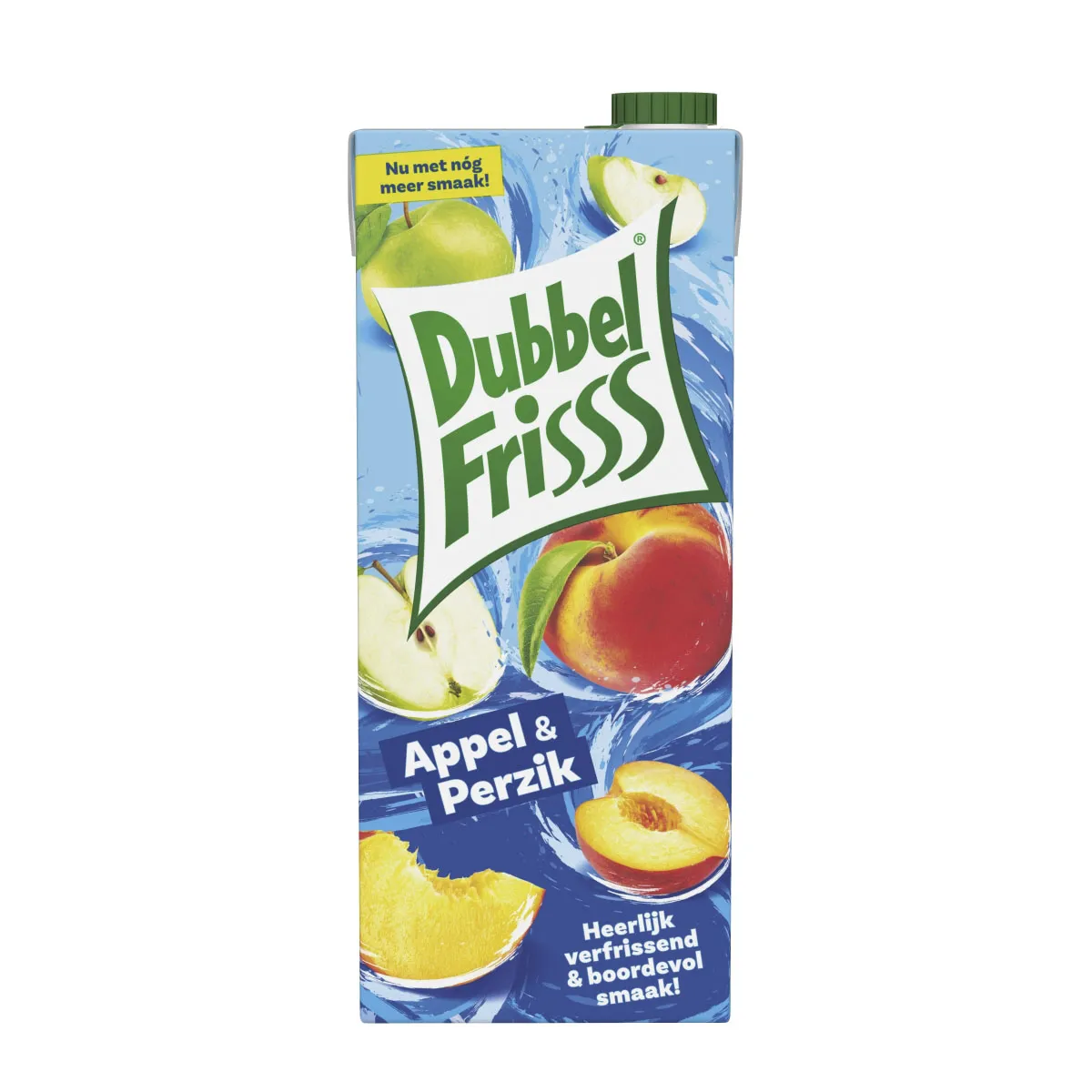 Dubbelfrisss Appel & Perzik pak 1,5ltr
