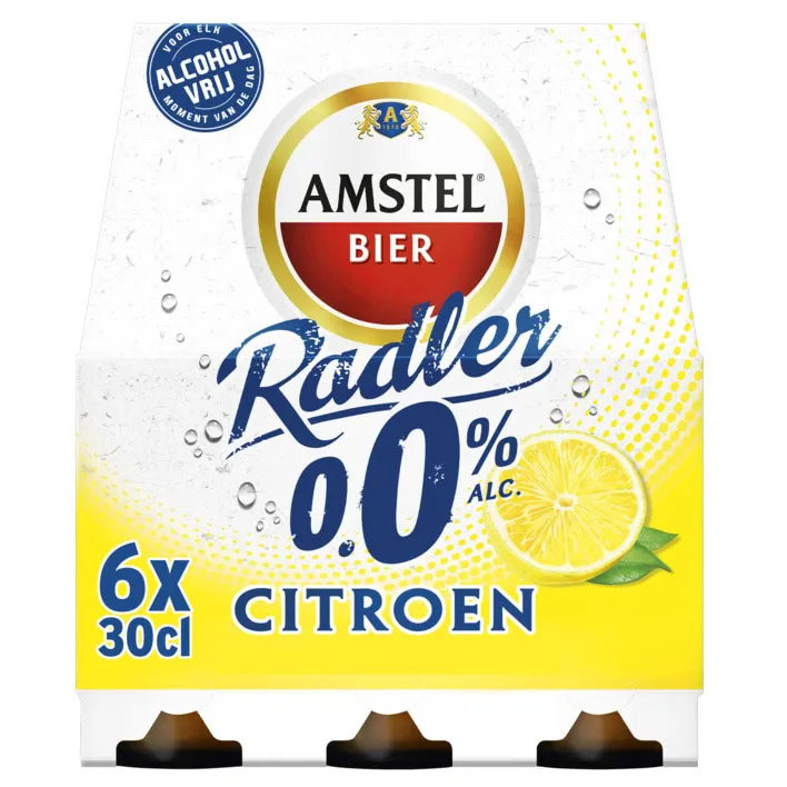 Amstel Radler 0.0% 4x6-pack fles 30cl