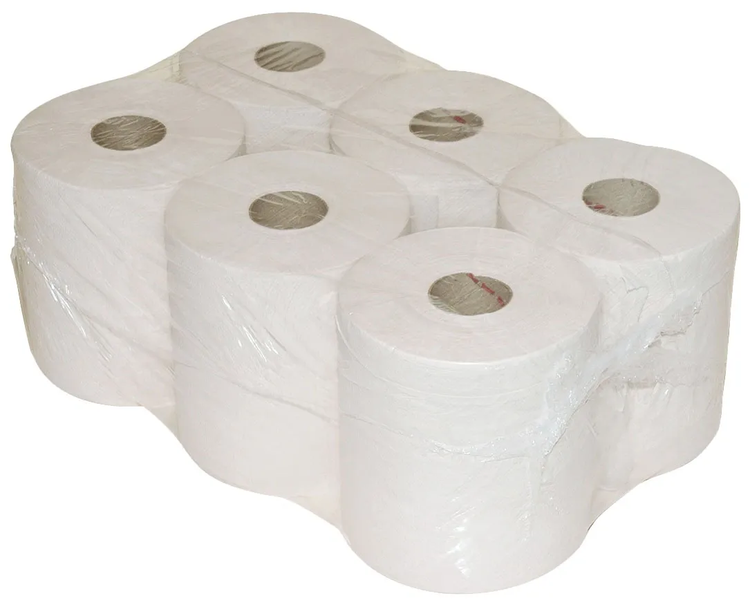 Poetspapier Midi 1-laags, wit, 270m x 20cm