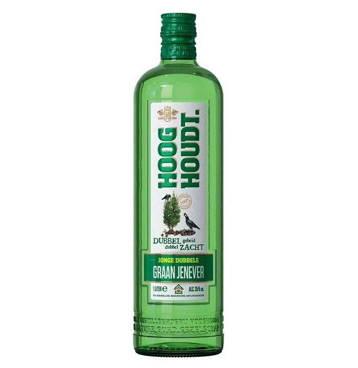 Hooghoudt Jonge Dubbele Graanjenever 35% fles 100cl