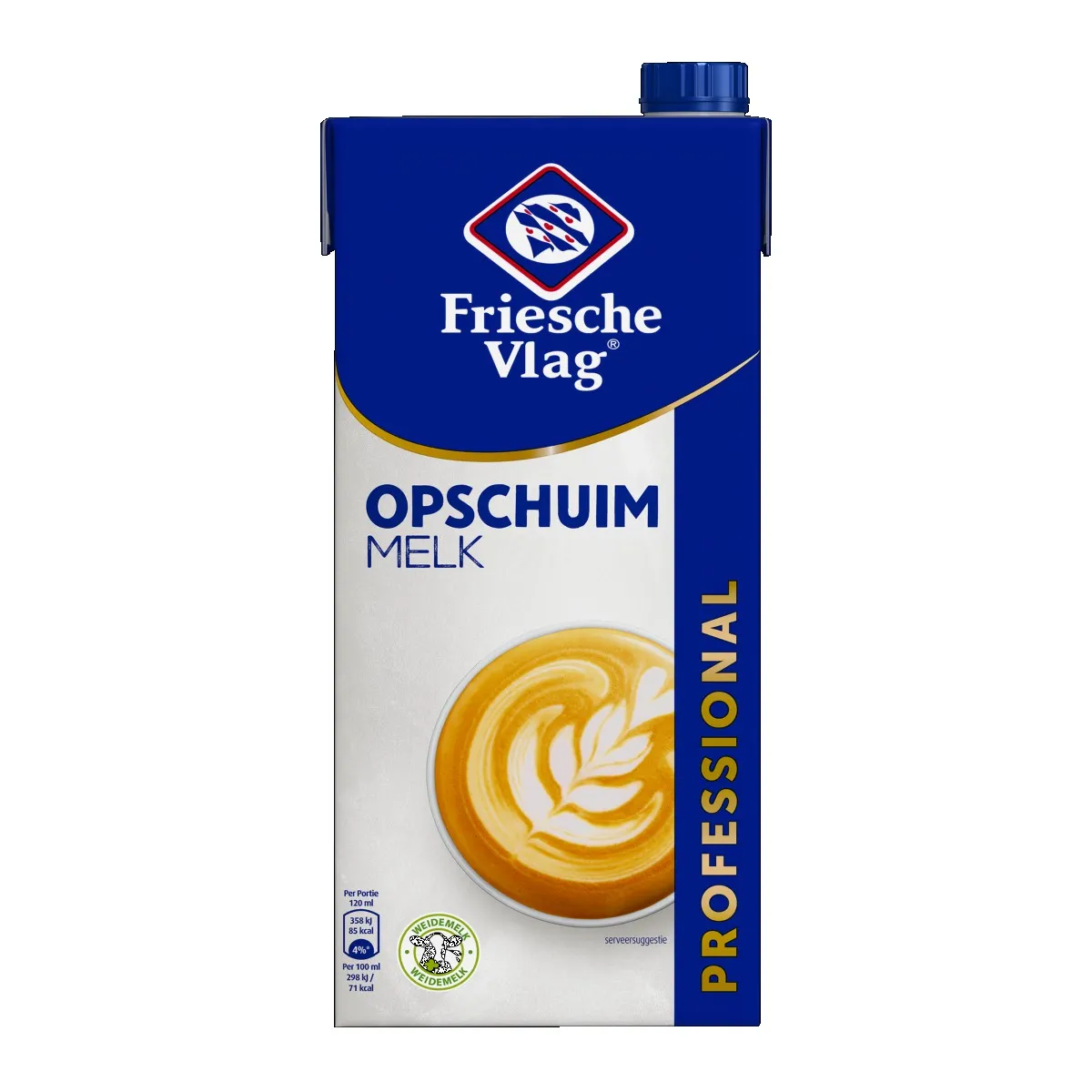 Friesche Vlag LangLekker Opschuimmelk pak 1ltr