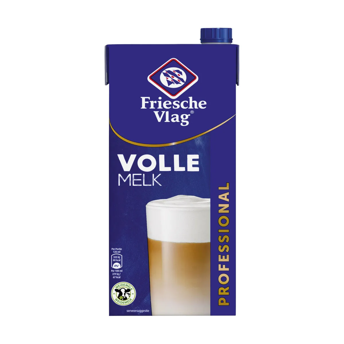 Friesche Vlag LangLekker Volle Melk pak 1ltr