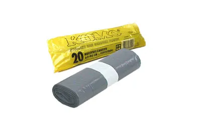 Komo Huisvuilzak 50L 60x80cm 20 zak (per rol)