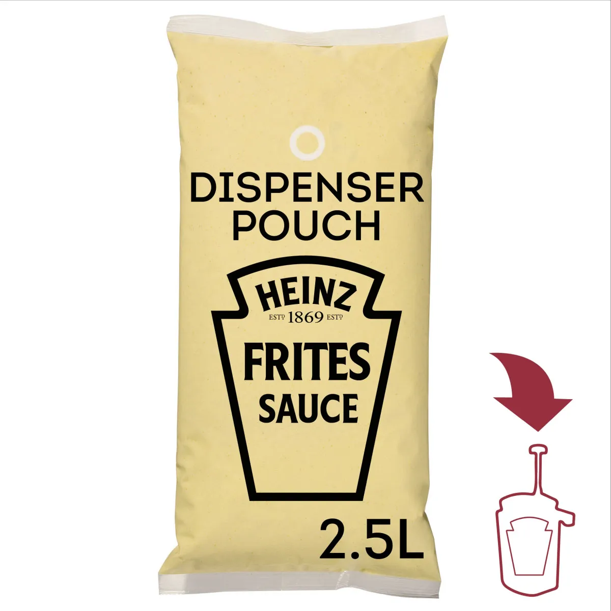 Heinz Fritessaus 2,5L S-O-M