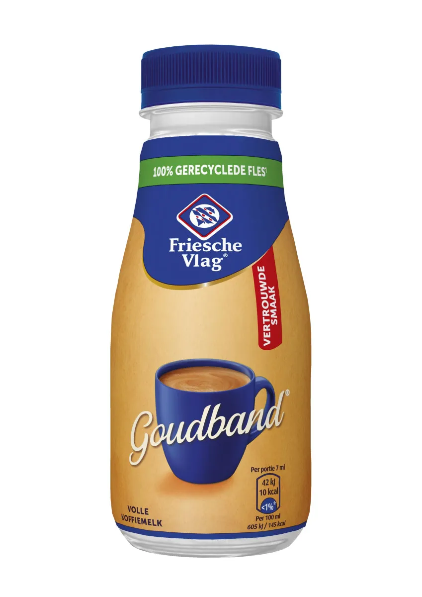 Friesche Vlag Goudband fles PET 140ml