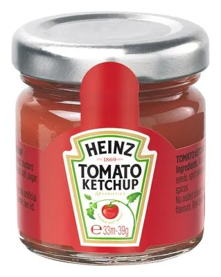 Heinz Tomato Ketchup potje 33ml