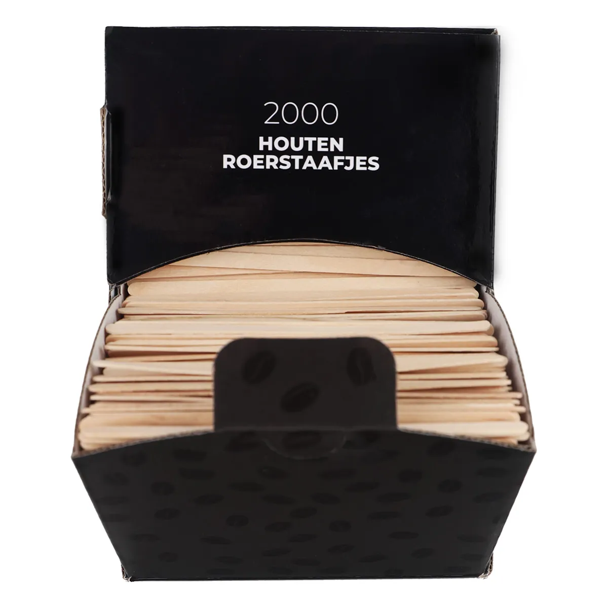 Houten Roerstaafjes 110mm dispenser