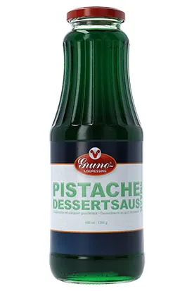 Gruno Pistache Dessertsaus fles 990ml