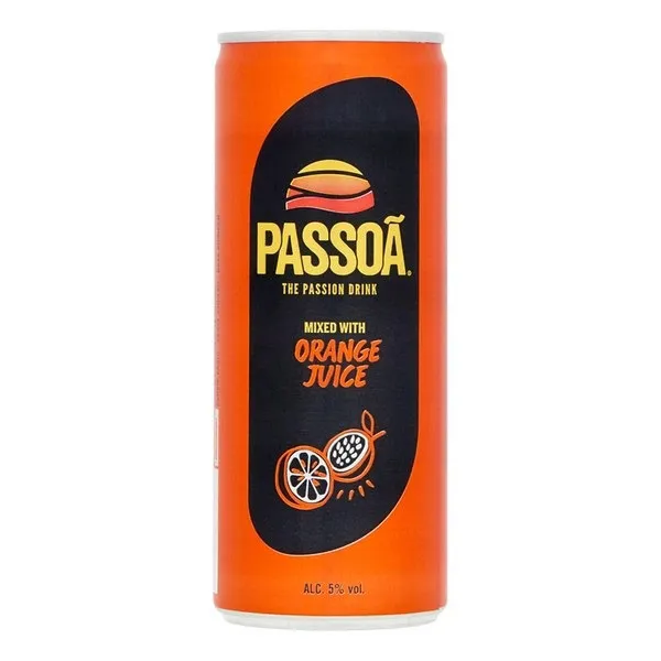 Passoa Orange Juice 5% s.blik 25cl