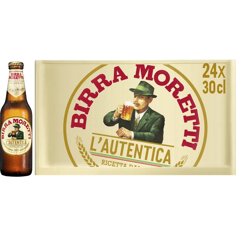Birra Moretti 4,6% fles 30cl