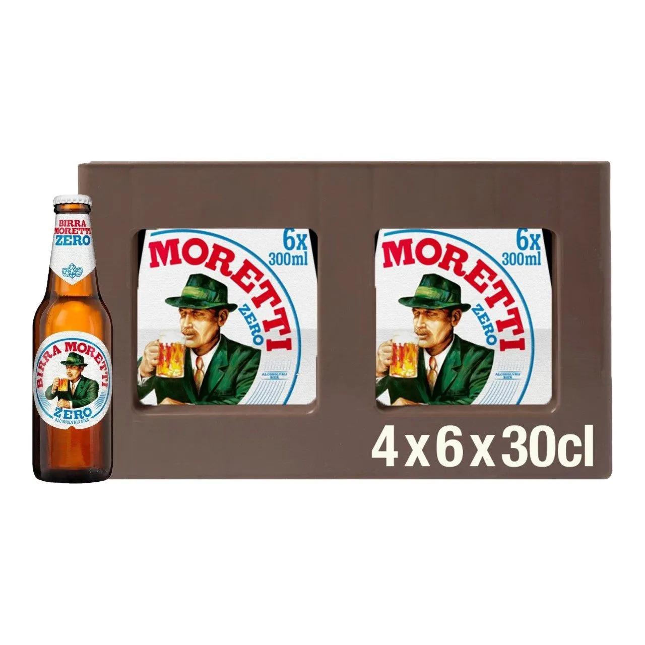 Birra Moretti 0,0% fles 30cl