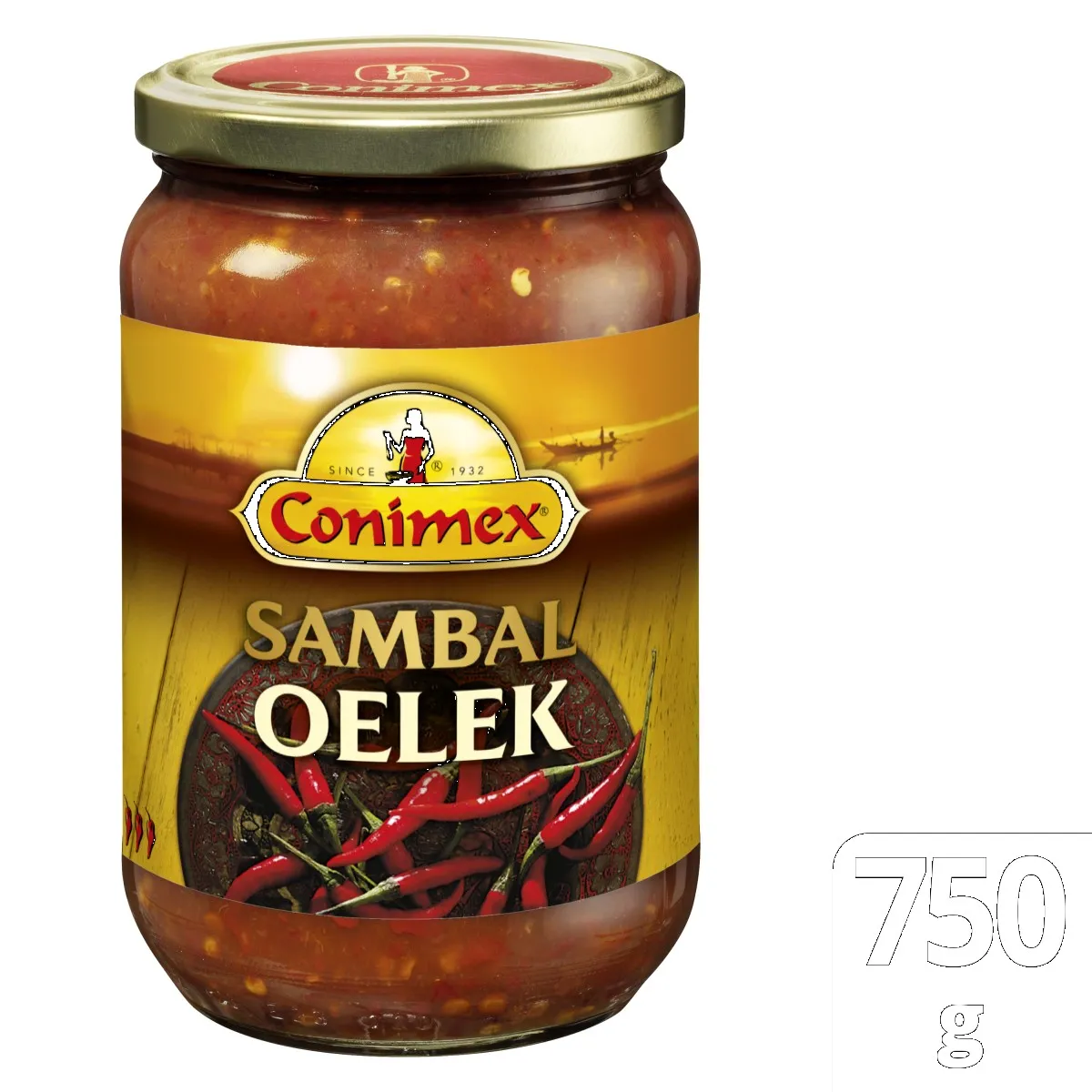 Conimex Sambal Oelek pot 750gr