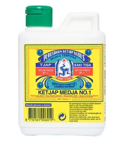 Kaki Tiga Ketjap fles 500ml