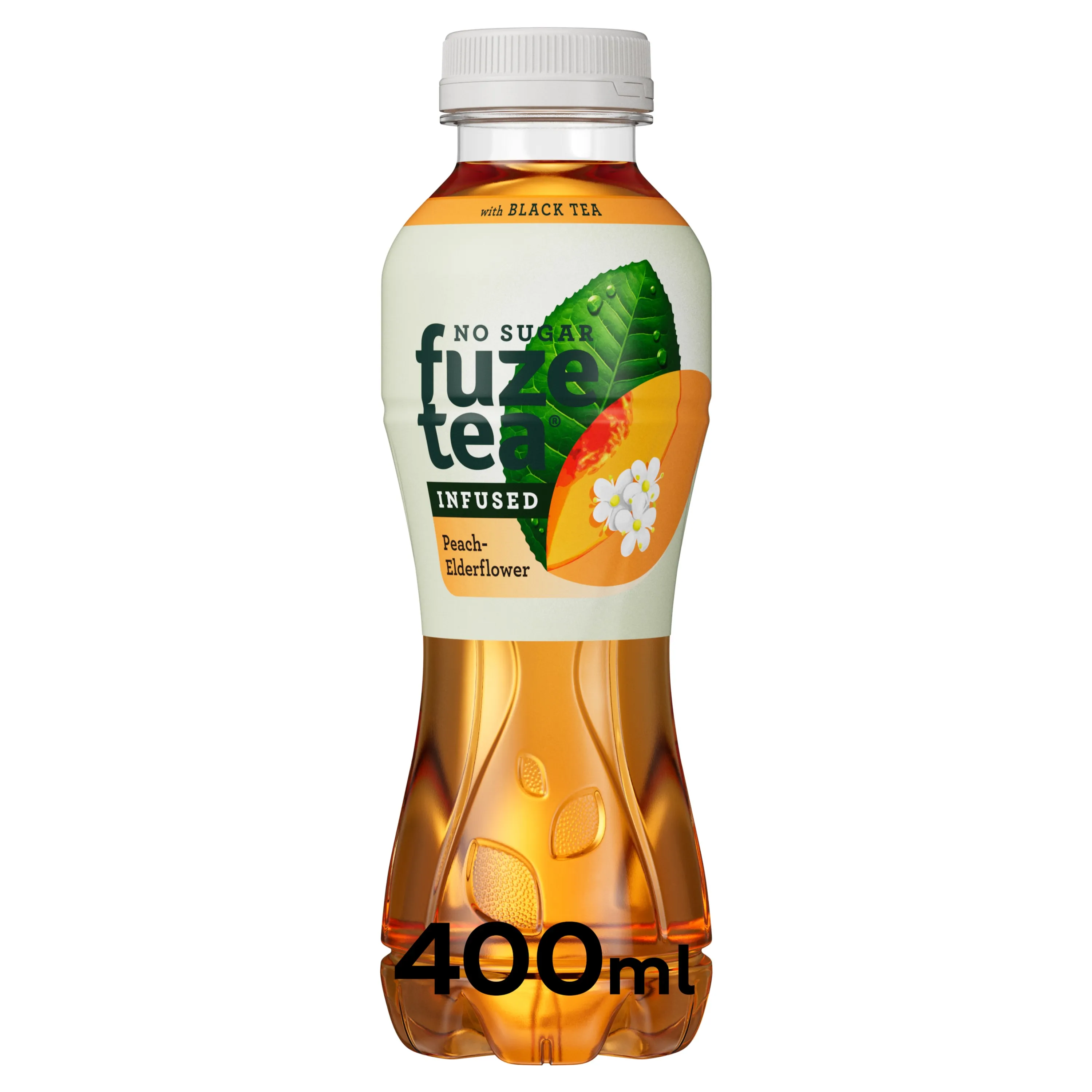 Fuze Tea Back Tea Peach Elderflower No Sugar S.PET 40cl