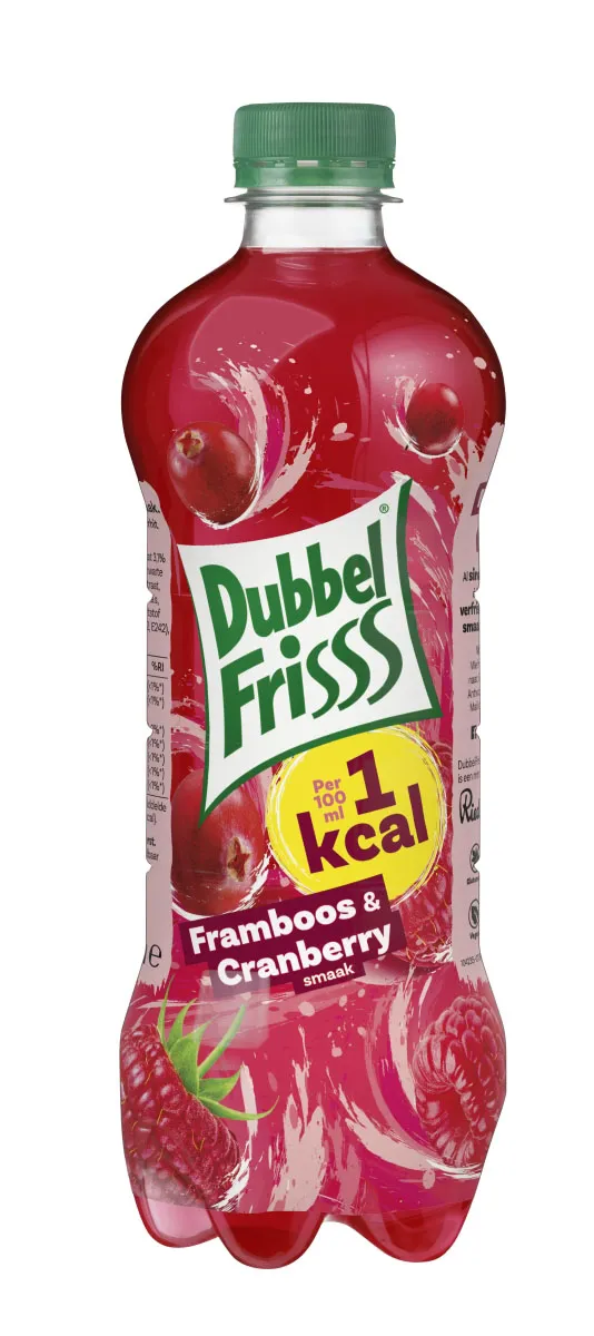 Dubbelfrisss Framboos-Cranberry 1Kcal S.PET 50cl