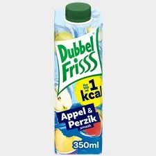 Dubbelfrisss Appel & Perzik 1kcal 35cl