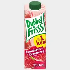 Dubbelfrisss Framboos & Cranberry 1Kcal 35cl