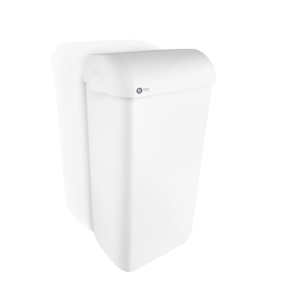 BlackSatino Afvalbak 23ltr wit