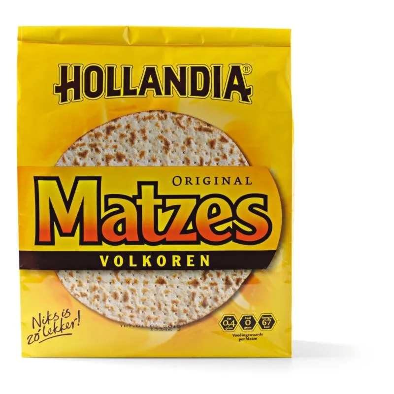 Hollandia Matzes Rond Volkoren 200gr