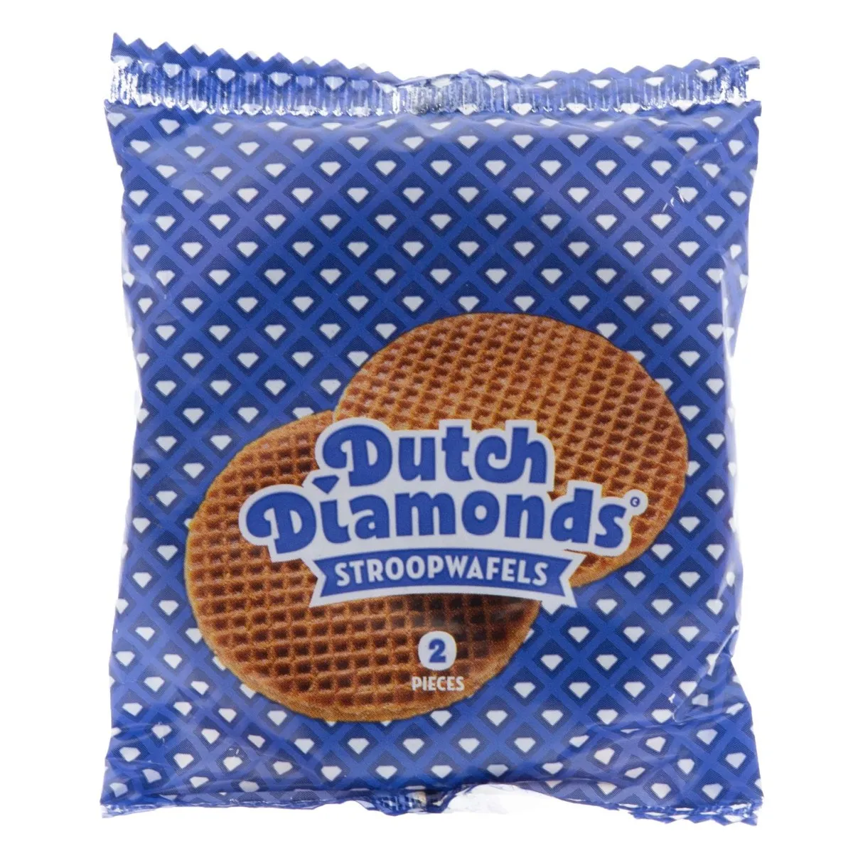 Dutch Diamonds Stroopwafel duopak 64gr Blauw