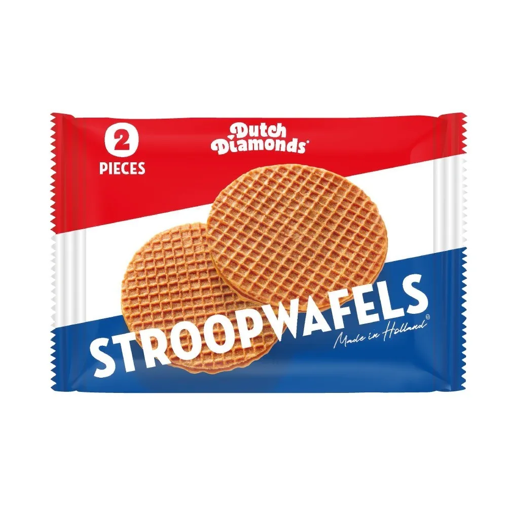 Dutch Diamonds Stroopwafels duopack 80gr