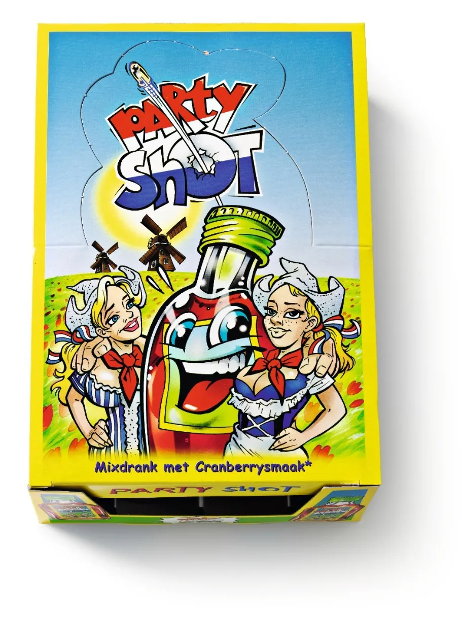 Party Shot Mixdrank Cranberry 10% 2ml
