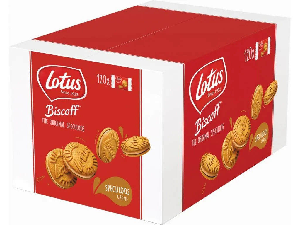 Lotus Biscoff Gevuld Speculooskoekje Speculaascreme