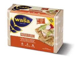 Wasa Knackebrod Goudbruin 245gr