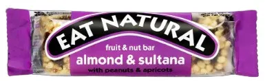 Eat Natural Fruit & Nut Almond & Sultana reep 40gr