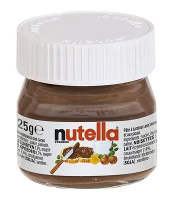 Ferrero Nutella G25 potje 25gr