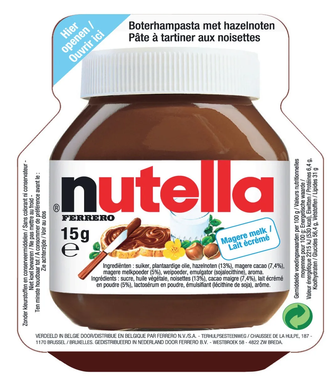 Ferrero Nutella G15 kuipje 15gr