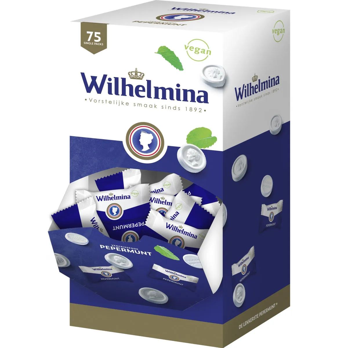 Fortuin Wilhelmina Pepermunt (Vegan) single dispenser 75st