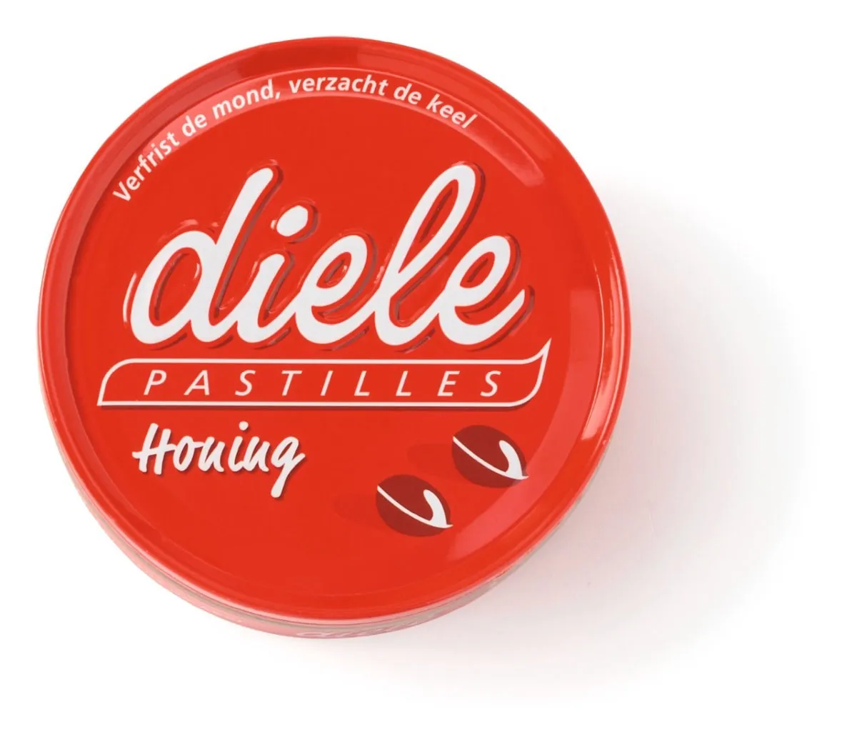 Diele Honing Rood blikje 75gr