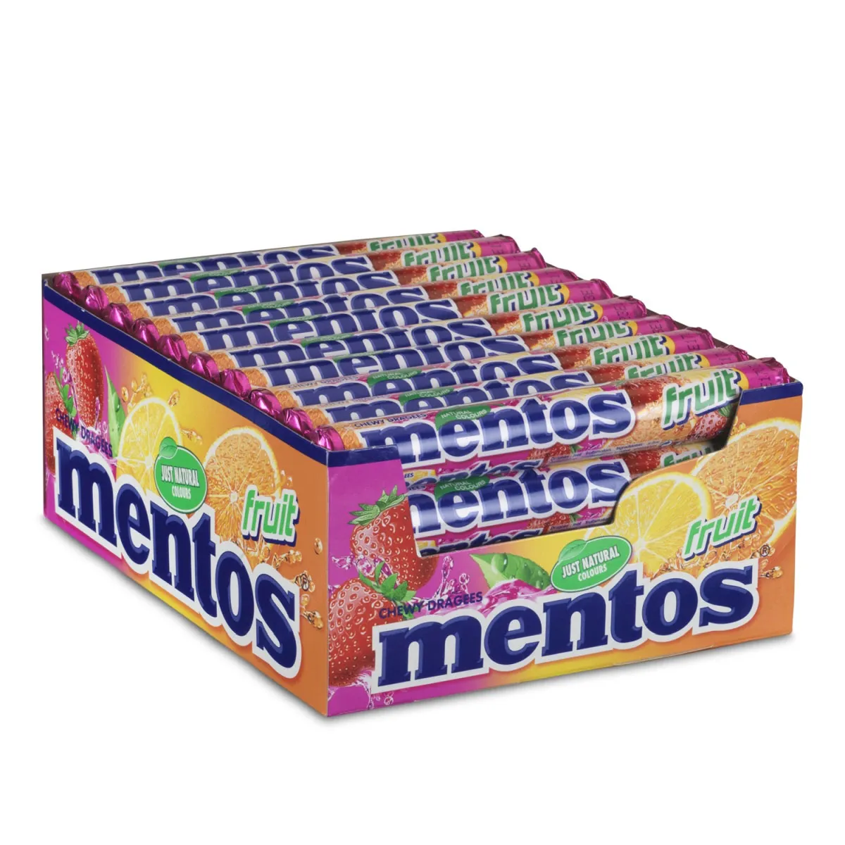 Mentos Fruit rol 38gr
