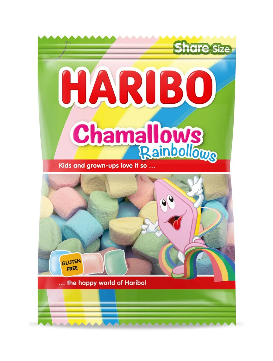 Haribo Chamallows Rainbollows Mix 175gr