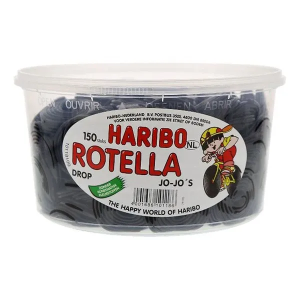 Haribo Drop Rotella (jo-jo's) (Veggie) silo