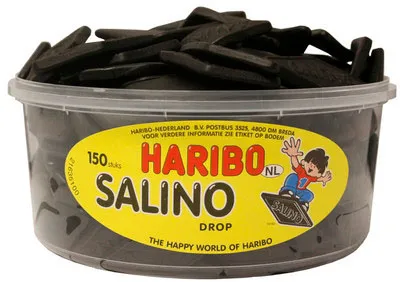 Haribo Drop Salino's (Veggie) silo