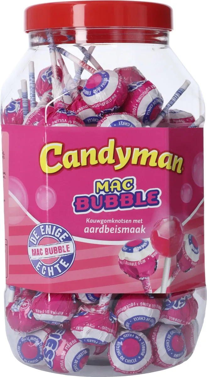 Candyman Mac Bubble Aardbei