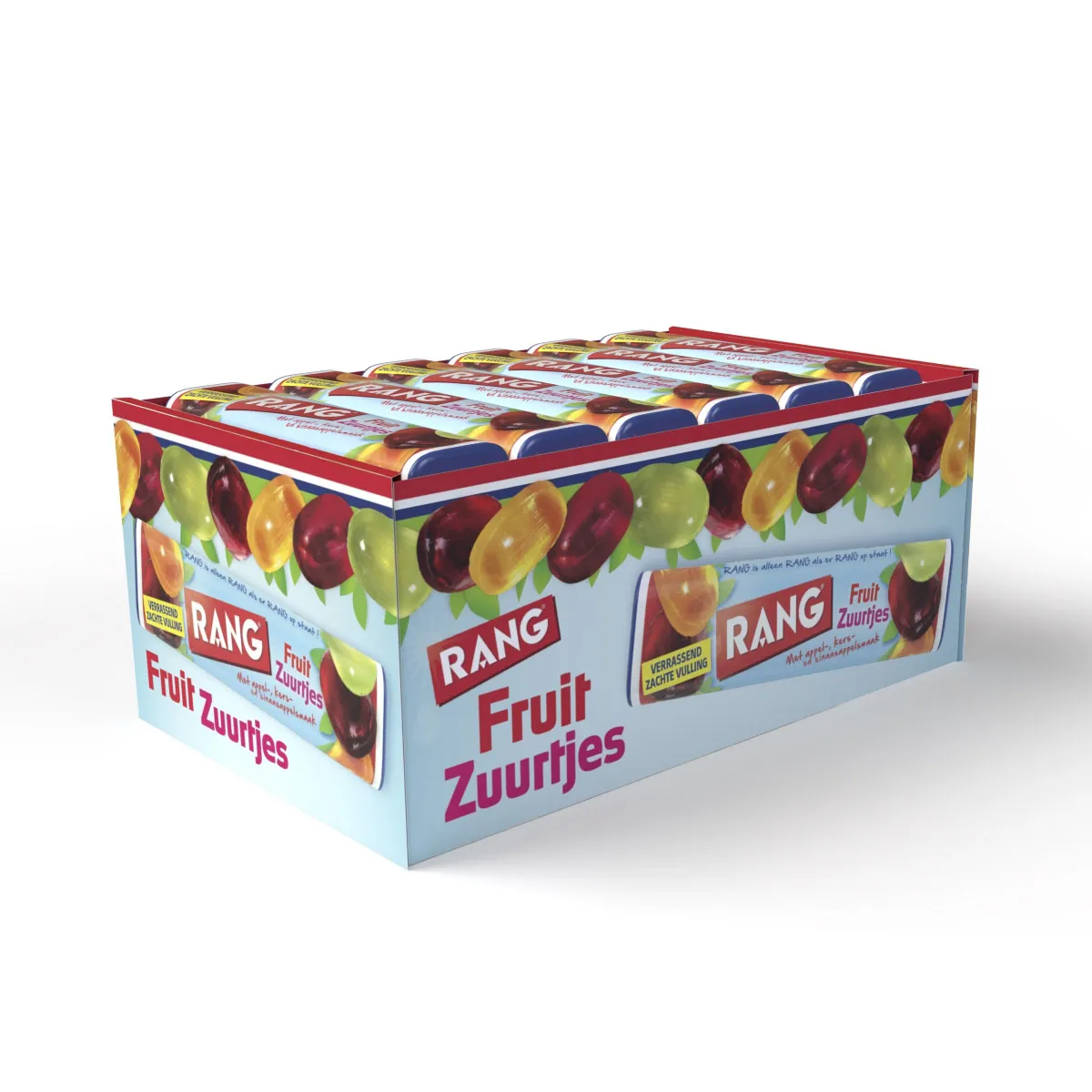 Rang Fruit Zuurtjes rol 33gr