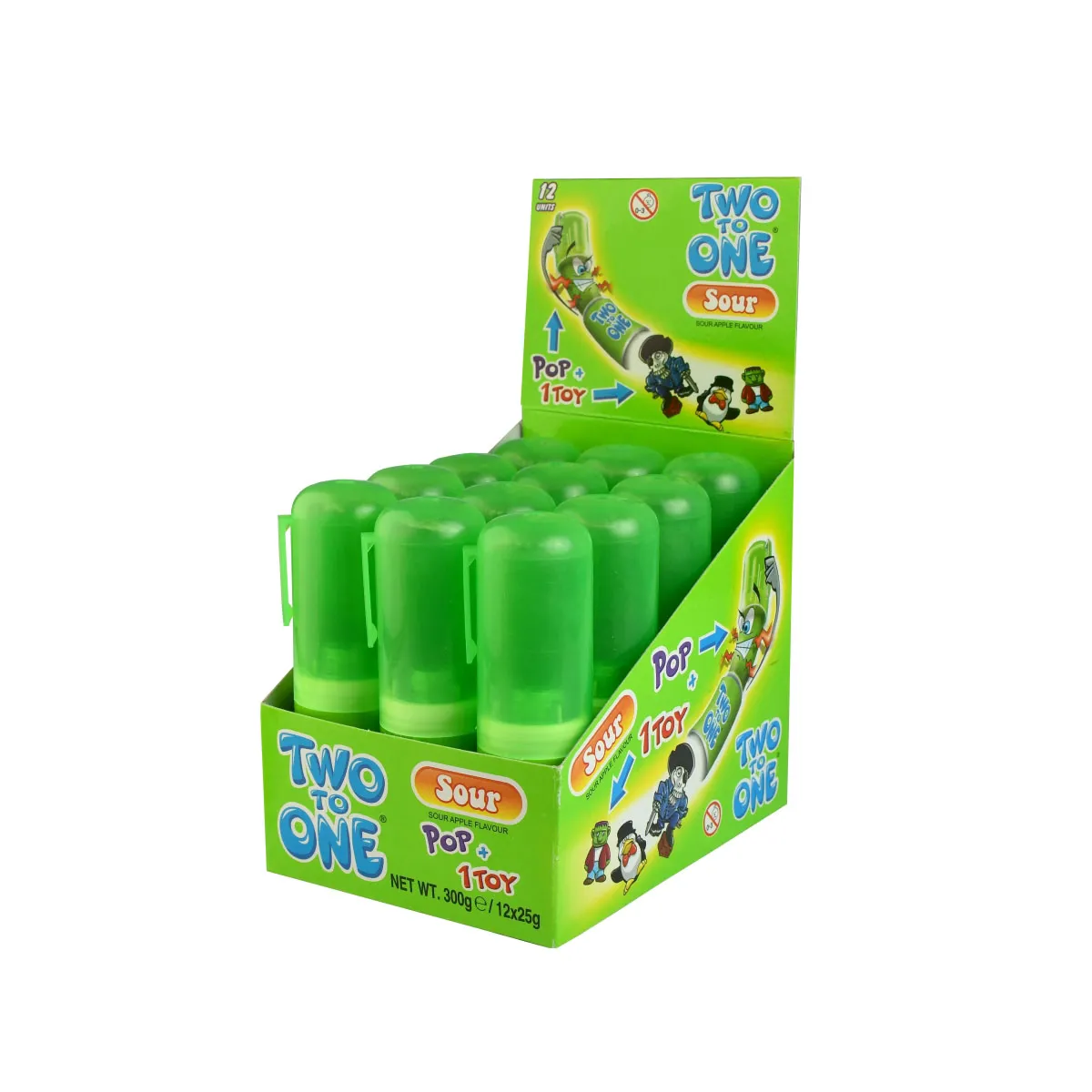 Two To One Appel Sour 25gr