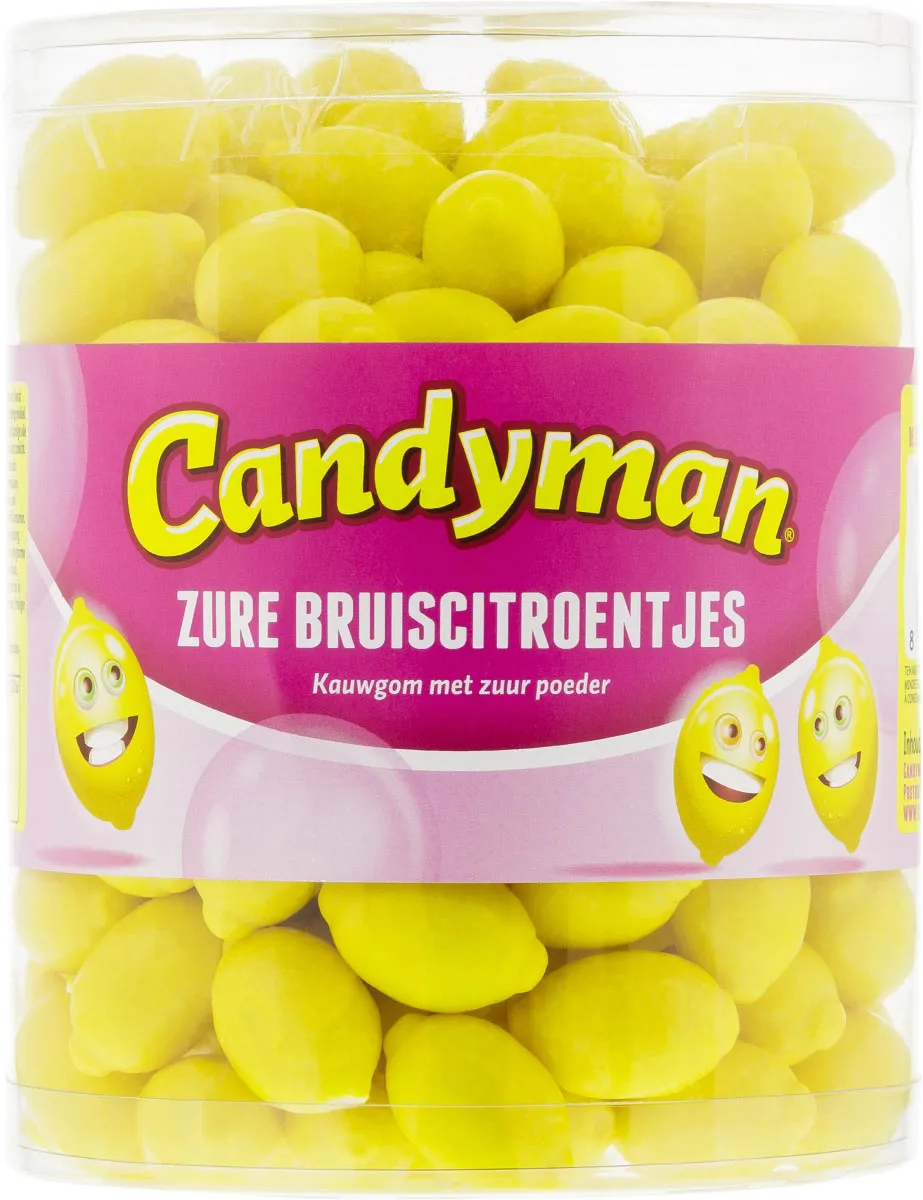 Candyman Zure Bruiscitroentjes silo