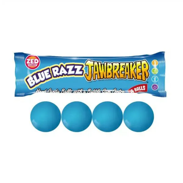 ZED Jawbreaker Blue Raspberry 4-pack