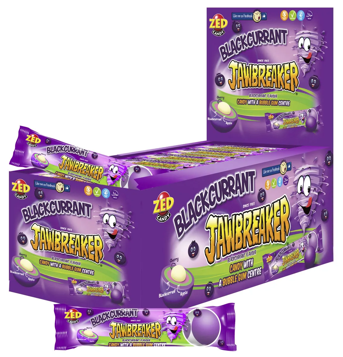 ZED Jawbreaker Blackcurrant 5-pack