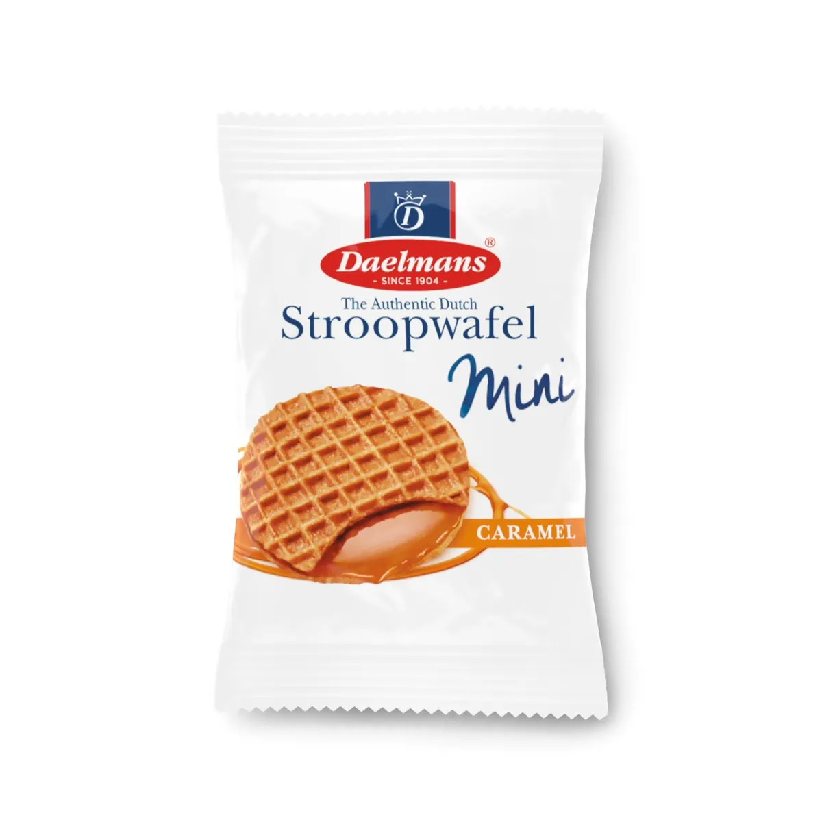 Daelmans Mini Stroopwafel per stuk verpakt 8gr