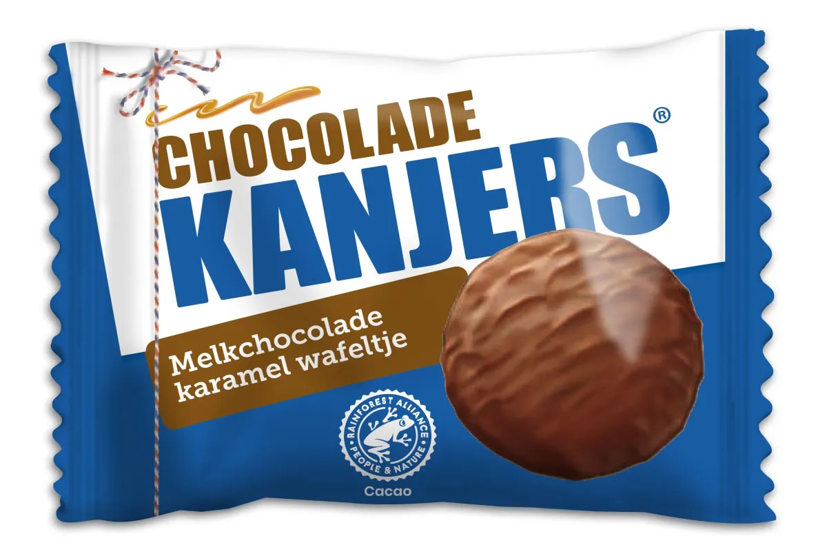 Kanjers Mini Chocoladewafels 13,4gr
