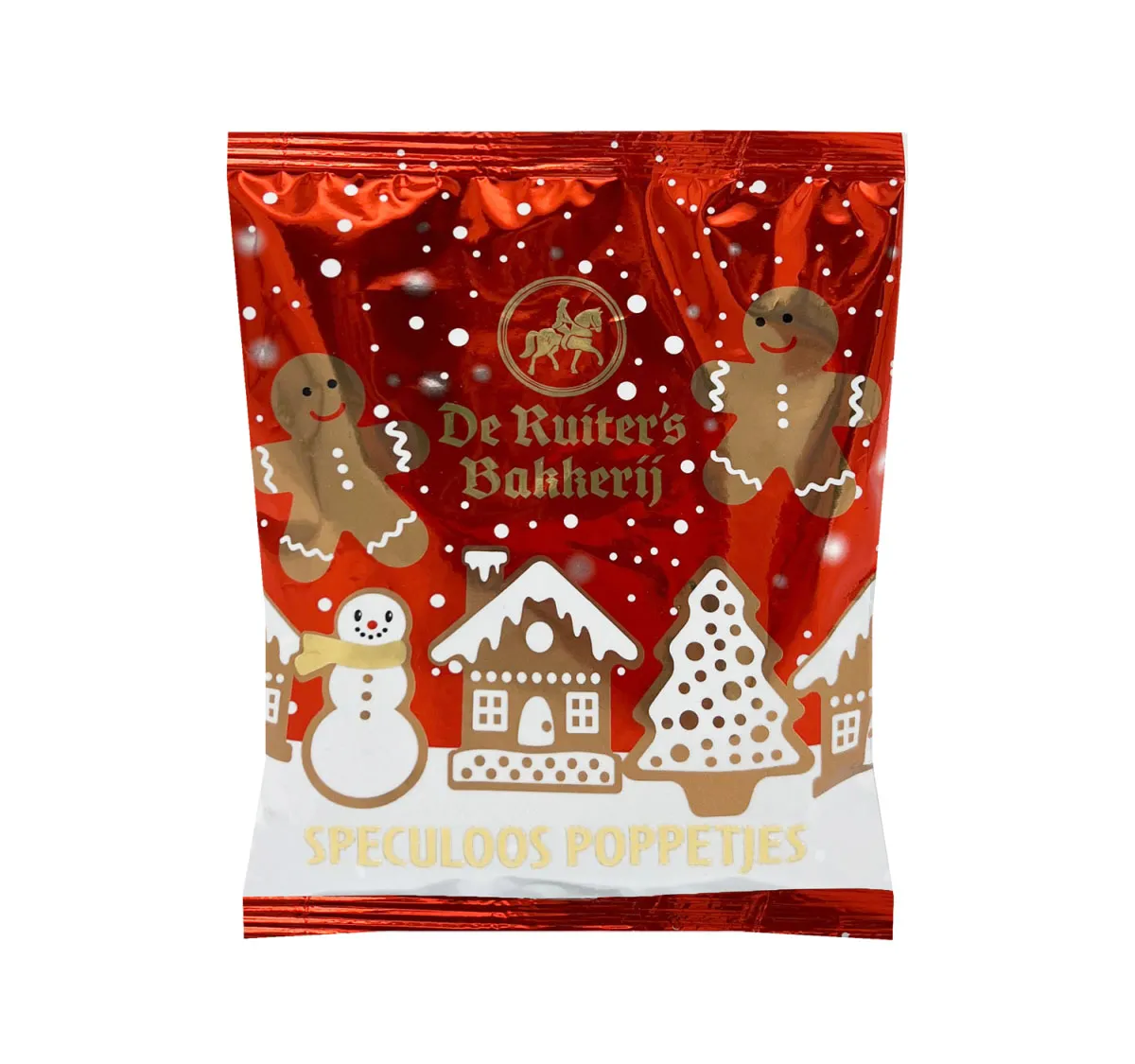 De Ruiter Speculoos Koekjes 25gr Rood