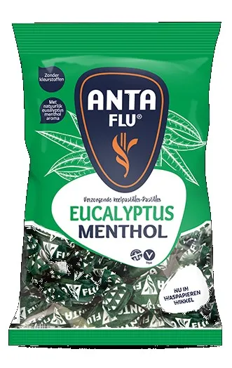 Anta Flu Eucalyptus Menthol (groen) zak 165gr