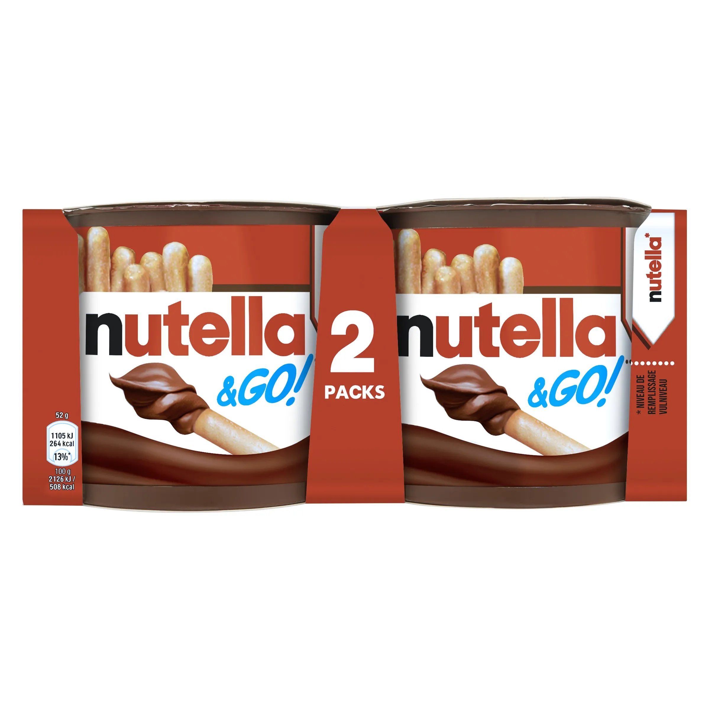Ferrero Nutella & Go 2-pack T2 104gr